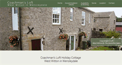Desktop Screenshot of coachmansloft.co.uk